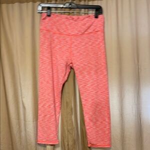 L Coral Pink Leggings